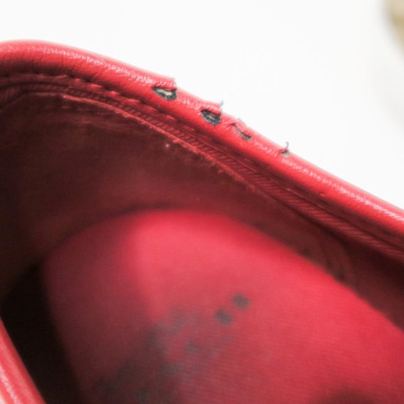 Coach Empire Outline Canvas Sneakers - Tan & Red - Picture 13 of 13